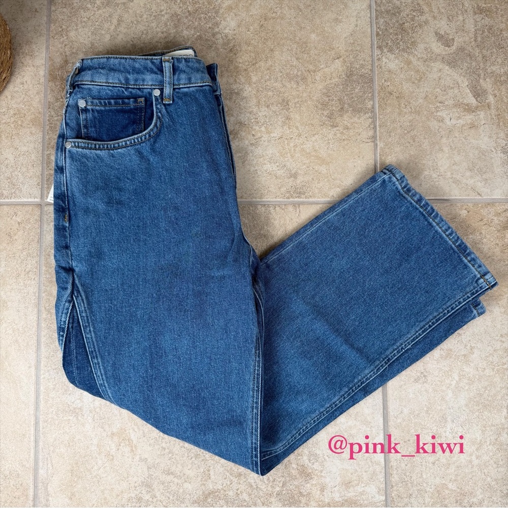 Anthropologie Pilcro Vintage High Rise Straight Leg Jeans